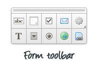 Form toolbar