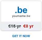 Free be domain name